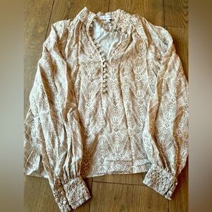 Intermix Silk top. Size 2